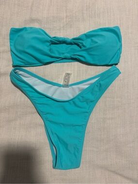 Teal bikini